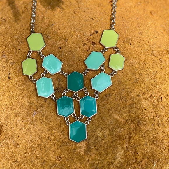 Beautiful Teal Stone Necklace - Picture 3 of 6